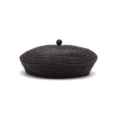 Straw Beret from Sensi Studio