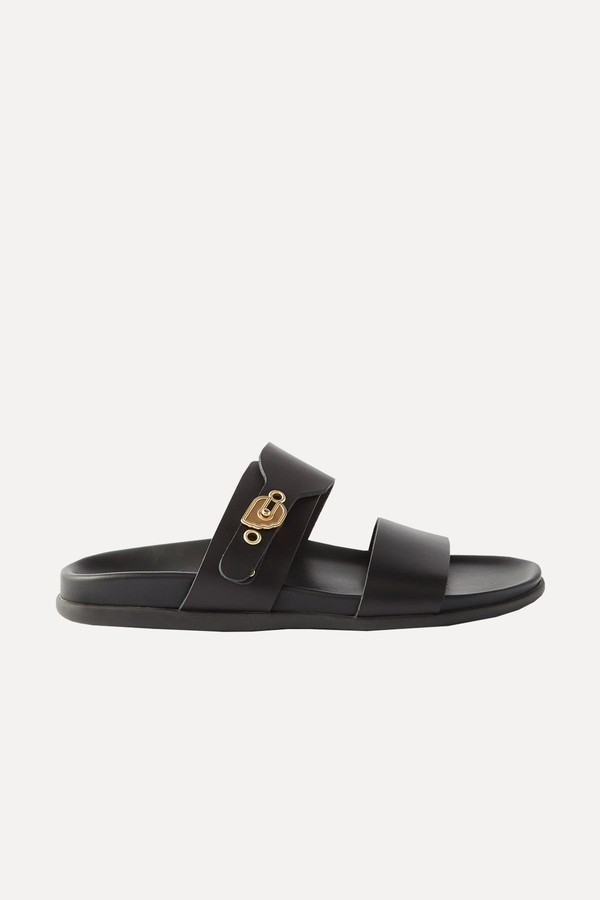 Latria Buckled Leather Sandals from Ancient Greek Sandals