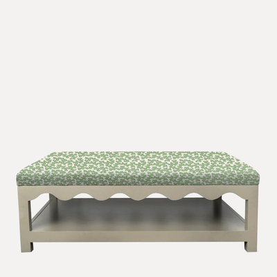 Painted Wavy Footstool from Isabelle Baldwin