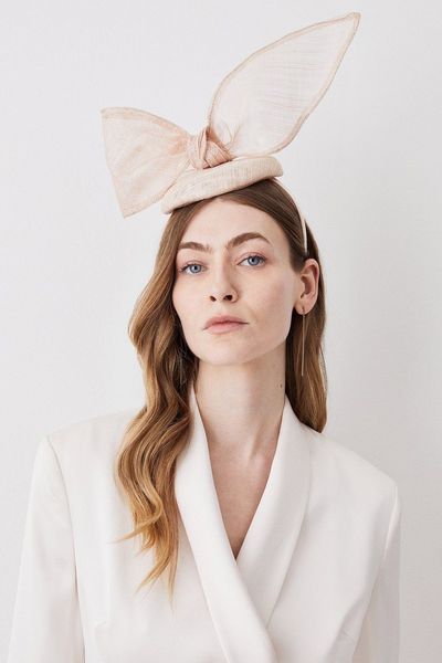 Bow Detail Pill Box Fascinator