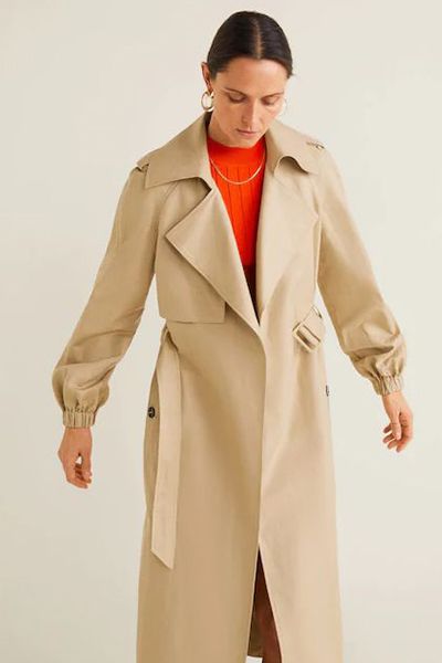 Linen Trench from Mango