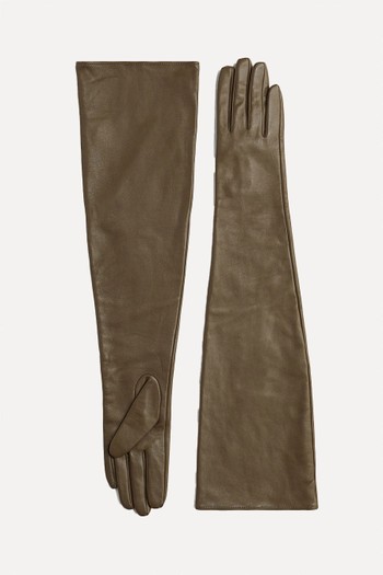 Long Leather Gloves from H&M