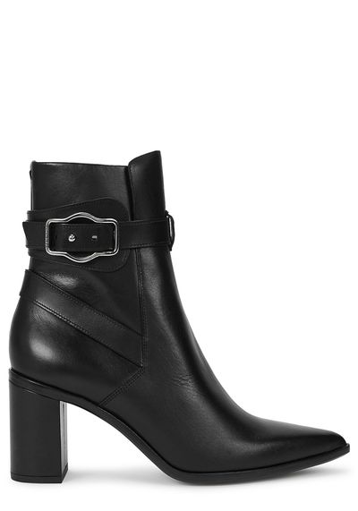 Brynn Jodhpur 75 Black Leather Ankle Boots from Rag & Bone