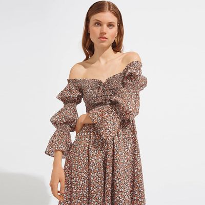 Off The Shoulder Floral Dress from Steele