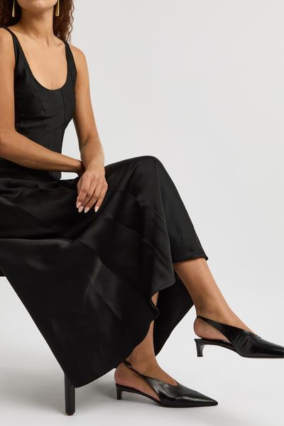 40 Leather Slingback Pumps from JIL SANDER