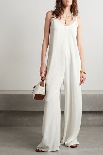 Sun Goddess Woven Jumpsuit from Rivet Utility