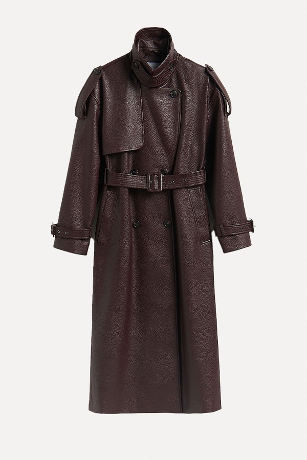 Double-Breasted Trench Coat With Belt from Reserved