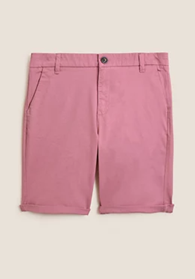 Cotton Rich Chino Shorts from Marks & Spencer