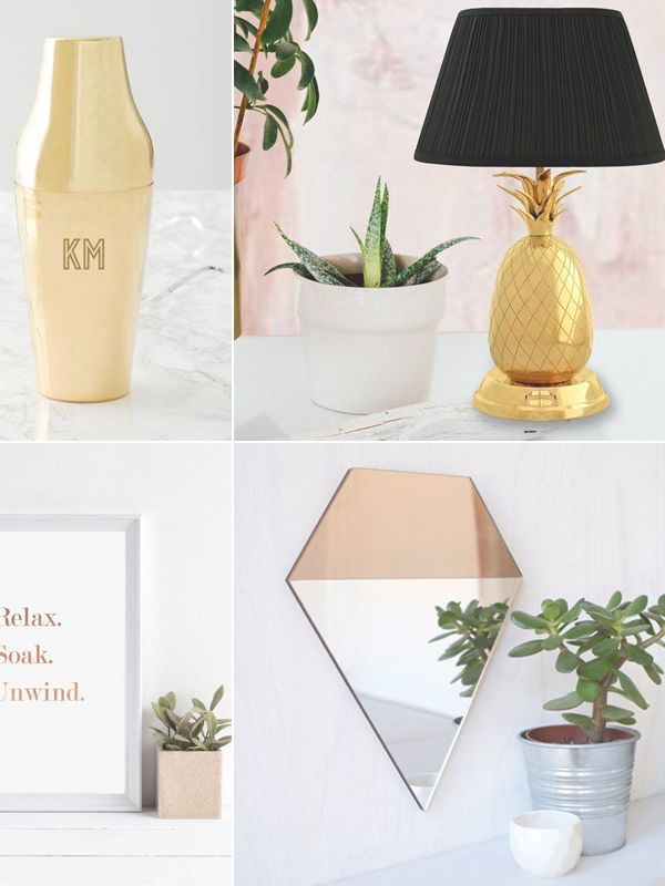 27 Gold Home Accessories For Every Room