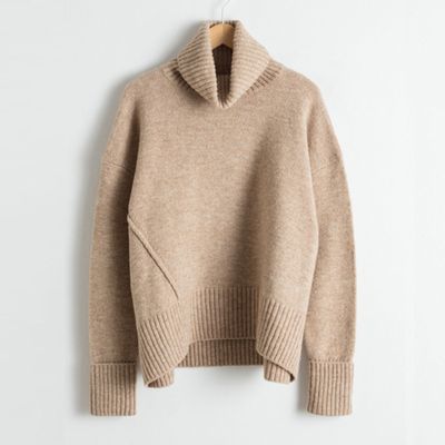 Wool Blend Turtleneck Sweater from & Other Stories