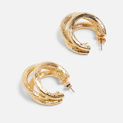 Triple Hoop Earrings from Zara