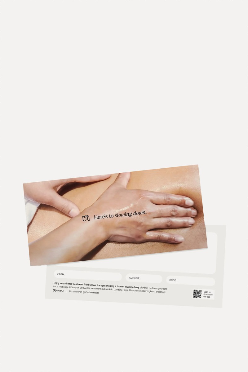 Gift Card from Urban Massage