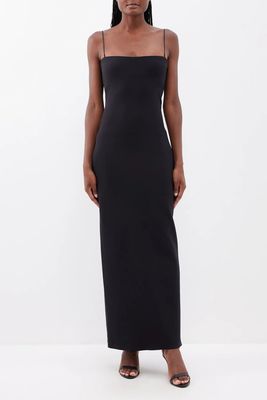 Sauble Square-Neck Nylon Blend Dress from The Row