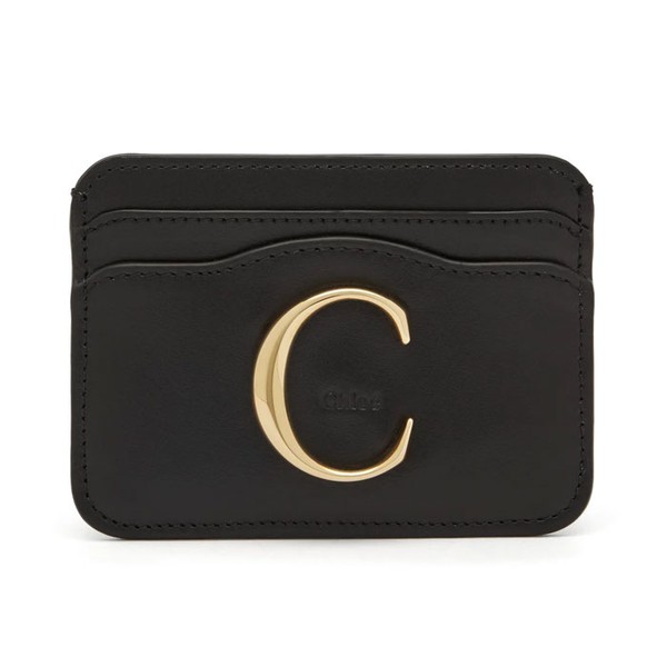 The C Leather Cardholder from Chloé