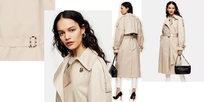 Stone Editor Trench, £79 | Topshop