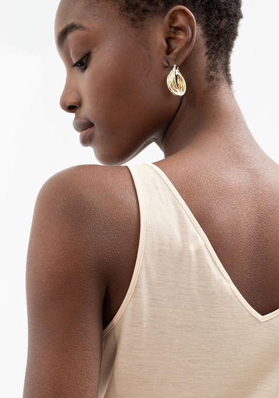 Trio Twist Hoop Earrings from & Other Stories