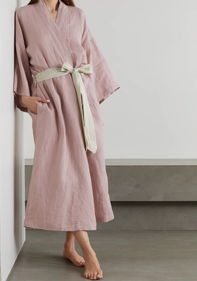 Washed Linen Robe from Deiji Studios