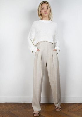  Pace Pleated Linen Blend Pants, €169 | The Frankie Shop
