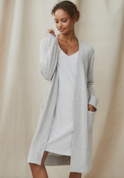 Cashmere Short Robe