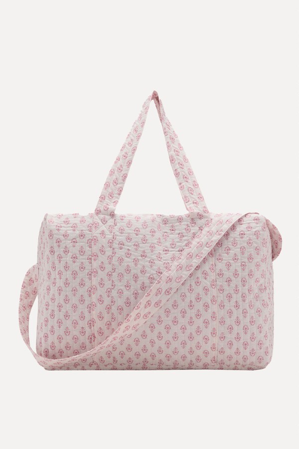 Floral-Print Bag from Mango