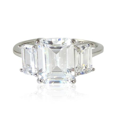 The Classic Square-Cut Engagement Ring
