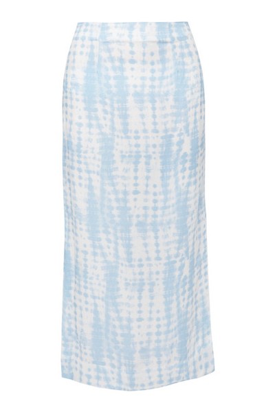 Penny Tie-Dye Jersey Midi Skirt from Staud