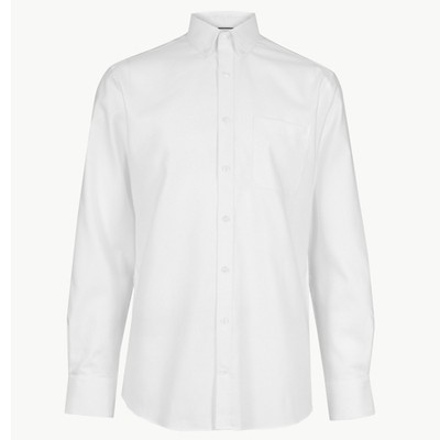 Pure Cotton Tailored Fit Oxford Shirt from Marks & Spencer