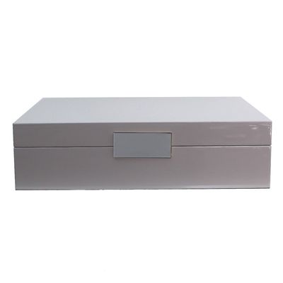 Large Chiffon Grey & Silver Glasses Box