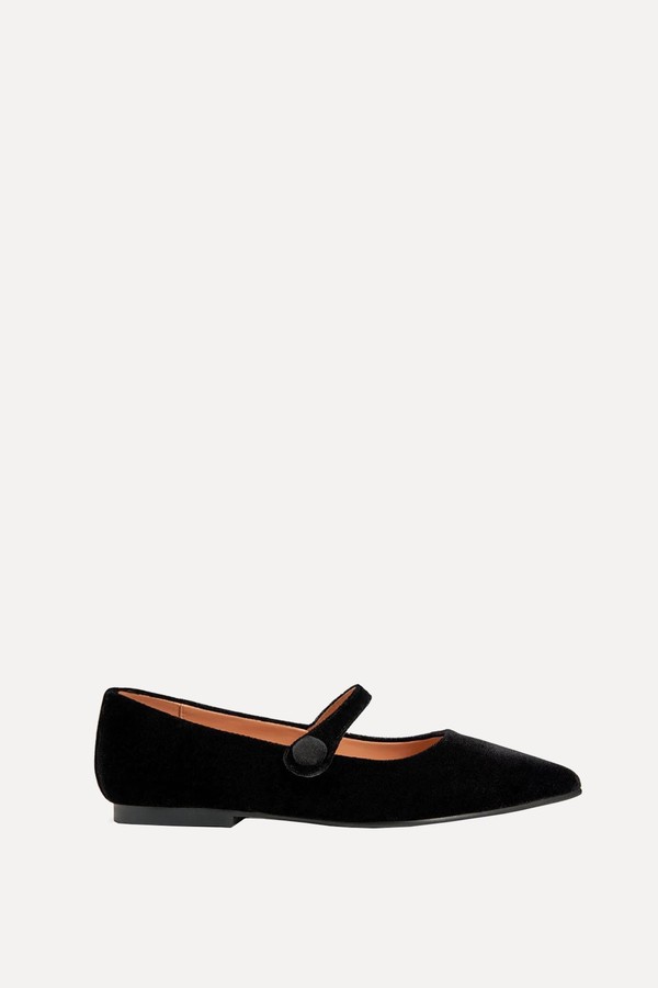 Thea Velvet Flats from Age Of Innocence