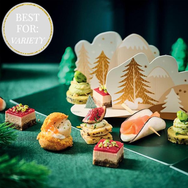 Table Runner Appetizers from Picard