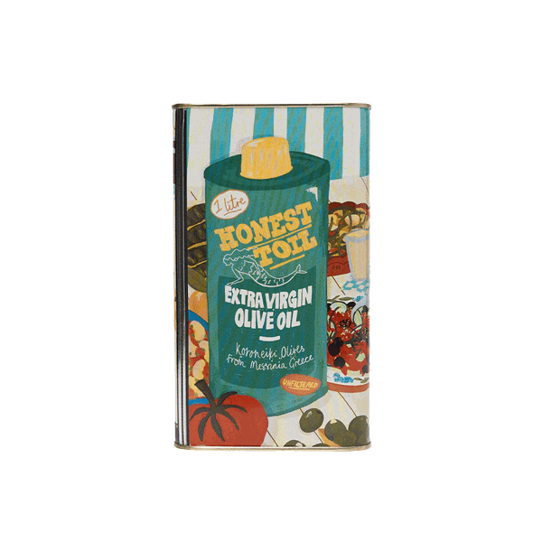Unfiltered Extra Virgin Olive Oil from Honest Toil