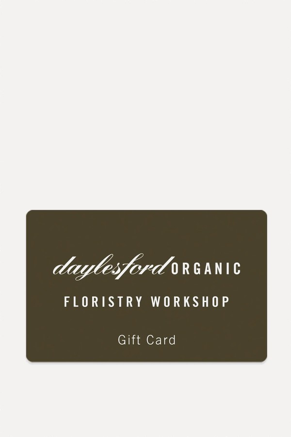 Half Day Floristry Workshop Gift Card from Daylesford
