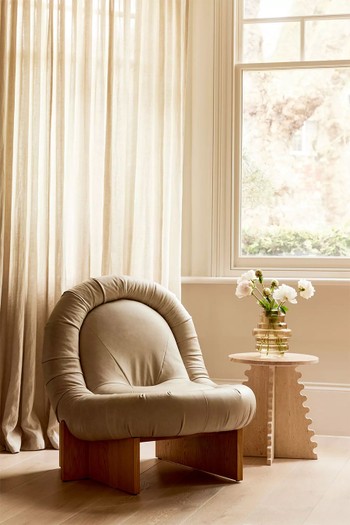 Helen Armless Accent Chair from Anthropologie