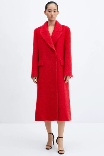 Carmin Wool Blend Oversized Coat from Mango