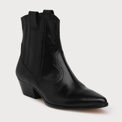 Jessie Leather Ankle Boot from L.K.Bennett