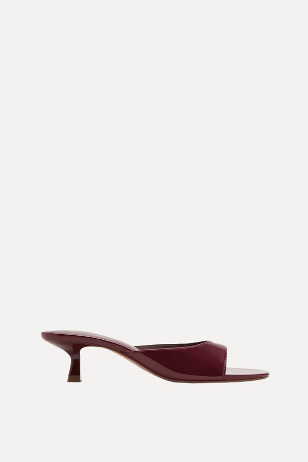 Kitten Heel Sandals from Mango