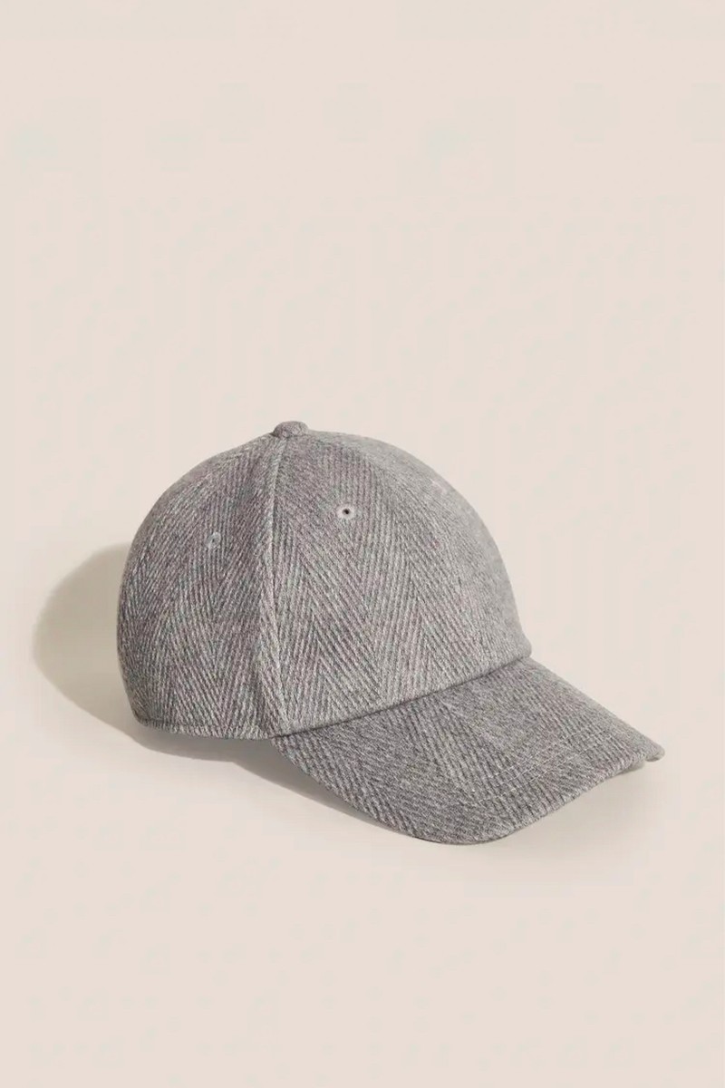 Wool Blend Baseball Cap from White Stuff