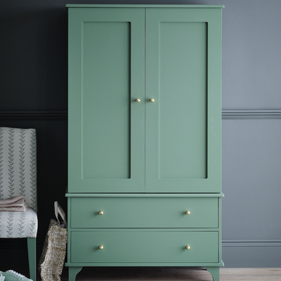 Evesham Double Drawer Wardrobe from The Dormy House