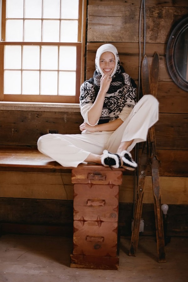 Ribbed Fair Isle Balaclava from J.Crew