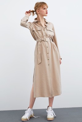 Belted Dress from Zara
