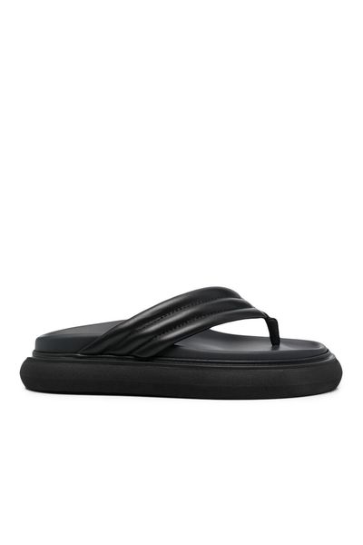 Chunky Sole Leather FlipFlops from The Attico