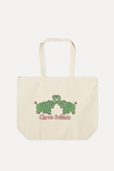 Elefun Tote Bag from Carne Bollente 