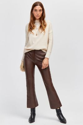 Leather Trousers from Warehouse