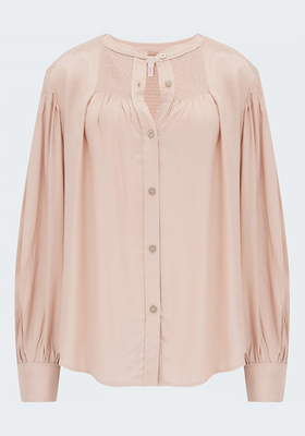 Twill Blouse from Rebecca Taylor