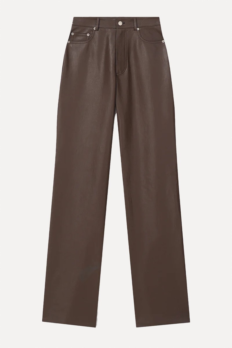 Seldes Leather Pants from Nanushka