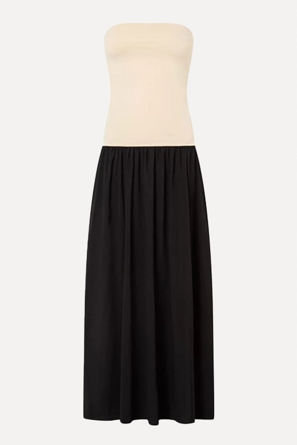Marciella Strapless Stretch-Cotton Maxi Dress from By Malene Birger