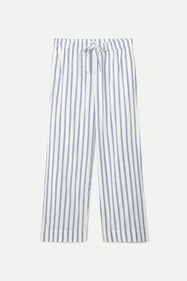 Striped Poplin Pyjama Trousers  from COS