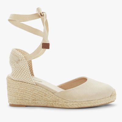 Cassie Espadrilles Wedges-Oatmeal from Boden