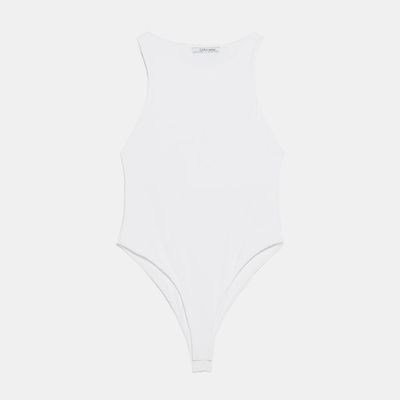 Halter Neck Bodysuit from Zara