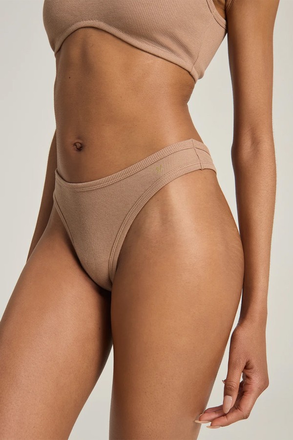 The Organic Cotton Dipped Thong 2 Pack